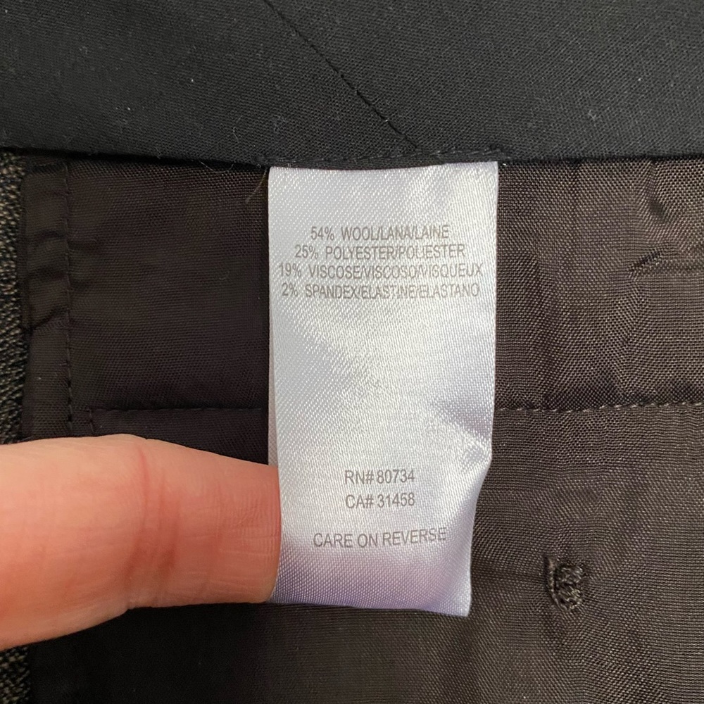 BCBGMaxAzria The Classic Behati Wool Blend Trousers, Size 2 - Picture 7 of 12